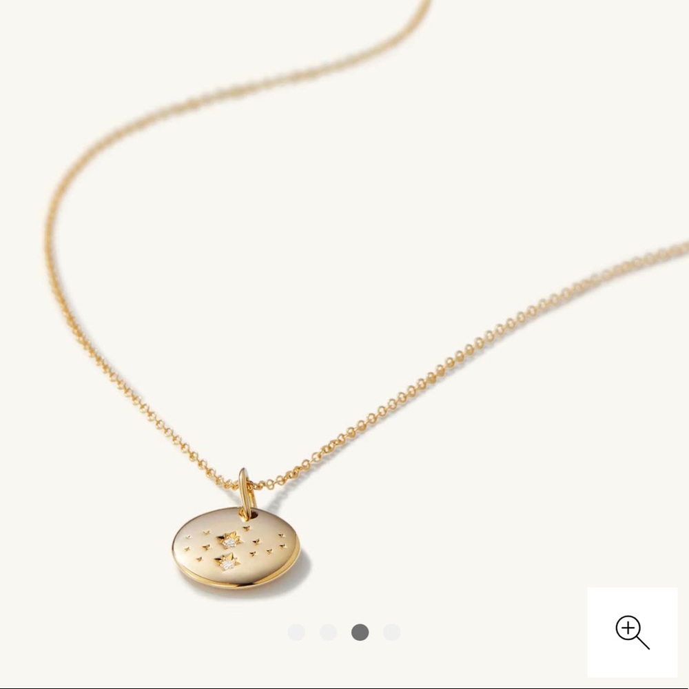 Mejuri Virgo Zodiac Pendant